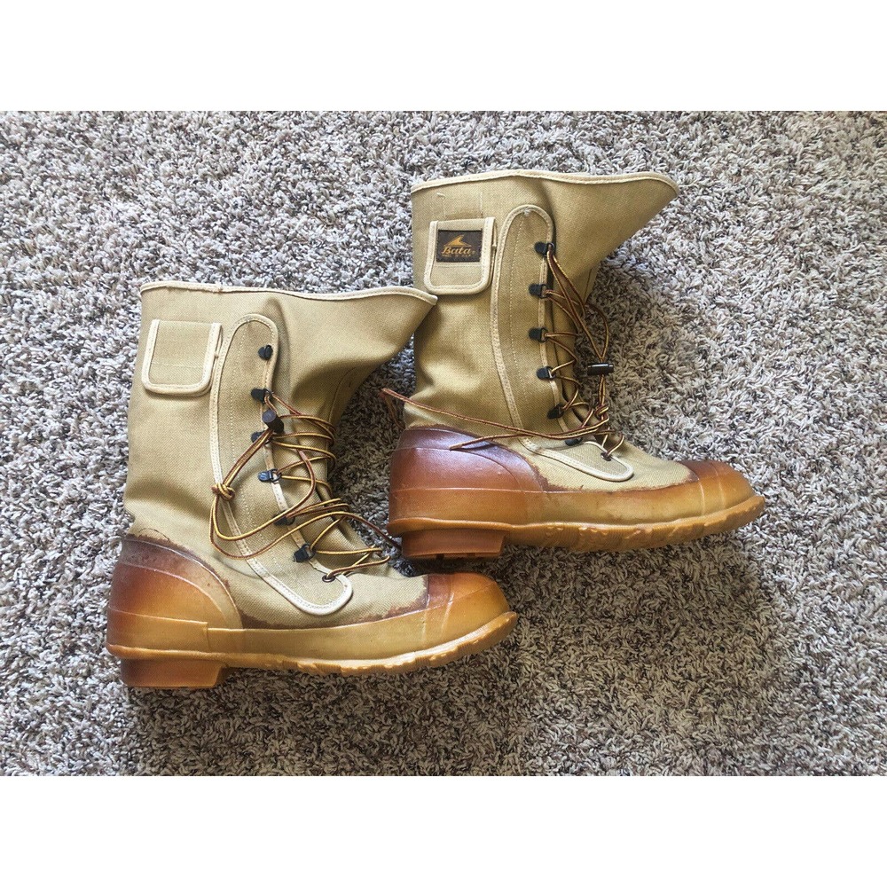 Vintage Men's Bata Gortex Thinsulate Insulated US Army Boots Size 10 VTG EUC
